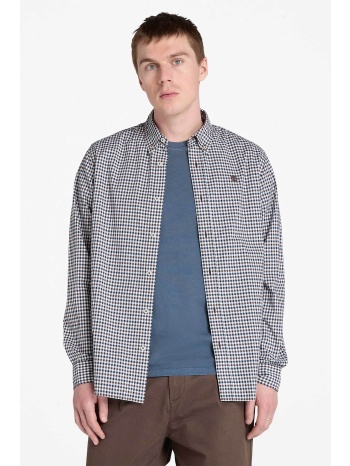 timberland ανδρικό πουκάμισο stretch poplin button down με