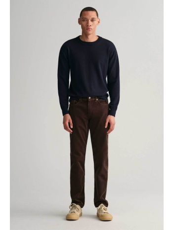 gant ανδρικό τζιν παντελόνι κοτλέ πεντάτσεπο slim fit (34l
