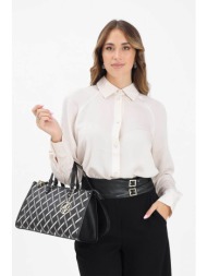 armani exchange γυναικείο πουκάμισο μονόχρωμο - xw000666af16121 εκρού