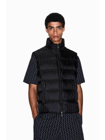 armani exchange ανδρικό αμάνικο μπουφάν με καπιτονέ σχέδιο
