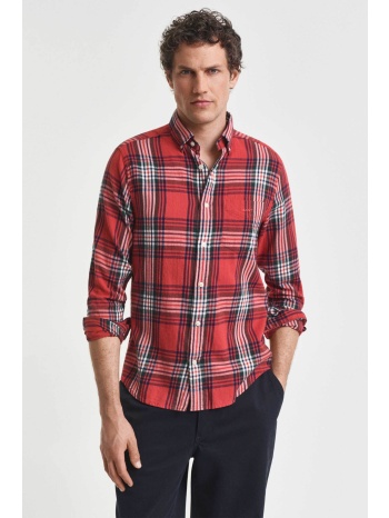 gant ανδρικό πουκάμισο flannel button down με καρό σχέδιο σε προσφορά