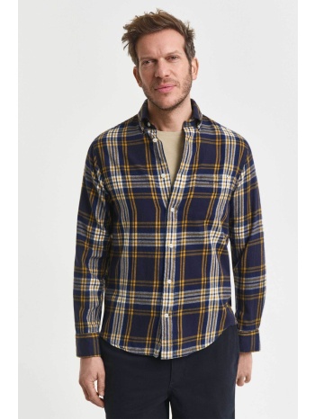 gant ανδρικό πουκάμισο flannel button down με καρό σχέδιο σε προσφορά