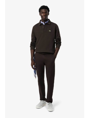 lacoste ανδρικό παντελόνι chino stretch slim fit (34l)  σε προσφορά