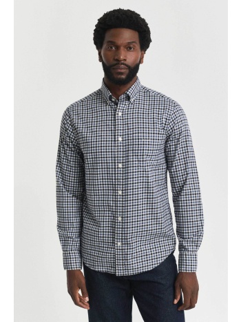 gant ανδρικό πουκάμισο button down με καρό σχέδιο regular σε προσφορά