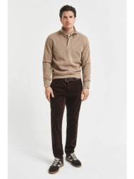 gant ανδρικό chino παντελόνι κοτλέ slim fit (34l) - 1505319 καφέ