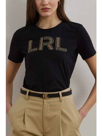 lauren ralph lauren γυναικείο t-shirt με κεντημένο σε προσφορά
