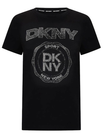 dkny γυναικείο t-shirt με λογότυπο μονόχρωμο - dp5t1366 σε προσφορά