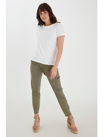 fransa γυναικείο t-shirt μονόχρωμο regular fit - 20605388