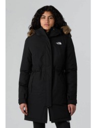 the north face γυναικείο αδιάβροχο μπουφάν `zaneck parka` - nf0a8dznjk31 μαύρο