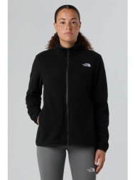 the north face γυναικεία ζακέτα fleece με ψηλό λαιμό `glacier` - nf0a8d2fjk31 μαύρο