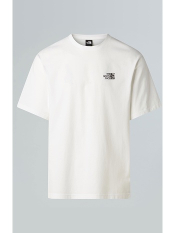 the north face unisex βαμβακερό t-shirt με contrast print