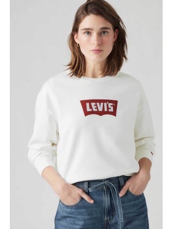 levi`s® γυναικεία μπλούζα φούτερ με λογότυπο relaxed fit 