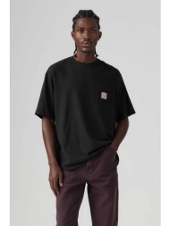 levi`s® ανδρικό t-shirt με τσέπη στο στήθος relaxed fit - a58500004 μαύρο