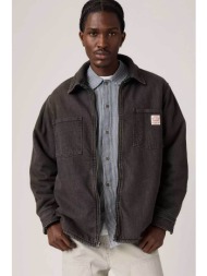 levi`s® ανδρικό denim jacket με τσέπες στο στήθος relaxed fit - 003b10001 ανθρακί