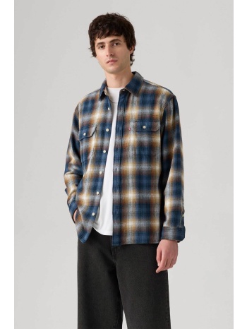 levi`s® ανδρικό overshirt με καρό σχέδιο relaxed fit 