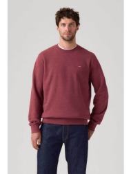 levi`s® ανδρική μακρυμάνικη μπλούζα με λογότυπο standard fit - 359090071 μπορντό
