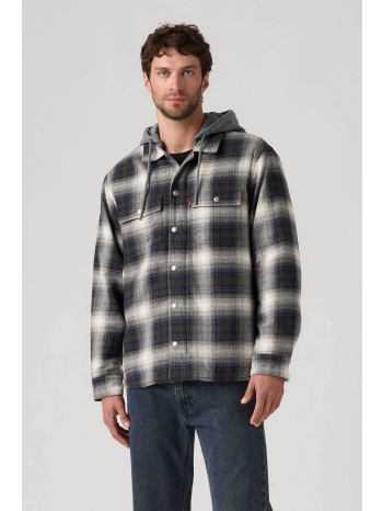 levi`s® ανδρικό overshirt flannel με καρό σχέδιο standard