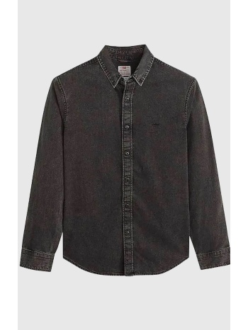 levi`s® ανδρικό denim πουκάμισο με λογότυπο relaxed fit 