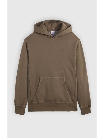 levi`s® ανδρική μπλούζα φούτερ relaxed fit - a84350033 καφέ