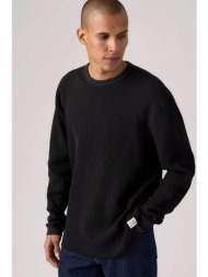 levi`s® ανδρική κοτλέ μακρυμάνικη μπλούζα relaxed fit - a92490025 μαύρο