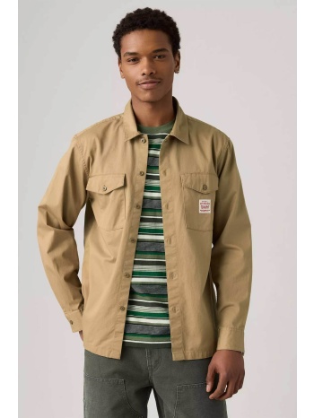 levi`s® ανδρικό πουκάμισο μονόχρωμο με τσέπες - 003o20001