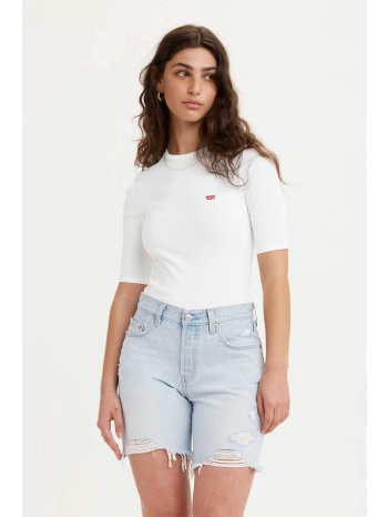 levi`s® γυναικείο t-shirt με ανάγλυφο λογότυπο slim fit