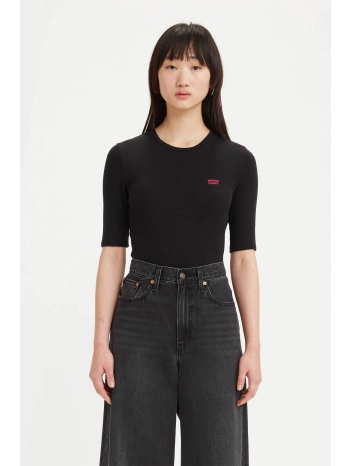 levi`s® γυναικείο t-shirt με ανάγλυφο λογότυπο slim fit