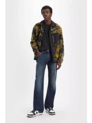 levi`s® ανδρικό τζιν παντελόνι πεντάτσεπο slim bootcut fit `527™` - 055270713 denim blue σκούρο