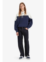 levi`s® ανδρικό τζιν παντελόνι πεντάτσεπο relaxed straight fit `555™` - a72230004 denim blue σκούρο