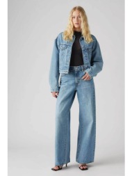 levi`s® γυναικείο τζιν παντελόνι πεντάτσεπο straight fit `xl` - a87010004 denim blue