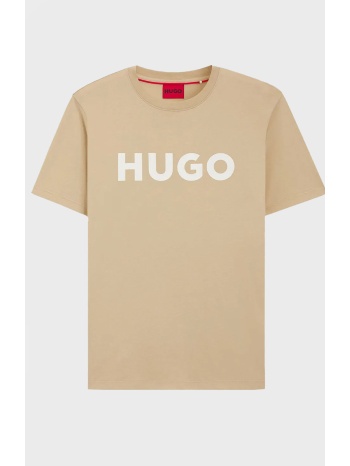 hugo boss ανδρικό t-shirt με logo print regular fit