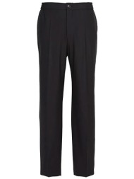 hugo boss ανδρικό παντελόνι μονόχρωμο - 50530110 μαύρο