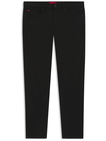 hugo boss ανδρικό τζιν παντελόνι πεντάτσεπο με logo patch σε προσφορά