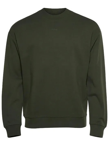 hugo boss ανδρική μπλούζα φούτερ μονόχρωμη regular fit 