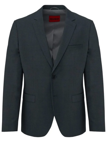 hugo boss ανδρικό σακάκι μονόχρωμο slim fit - 50540157