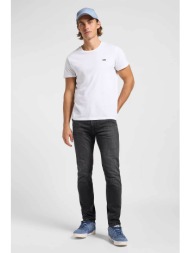 lee® ανδρικό τζιν παντελόνι πεντάτσεπο slim straight fit `rider` - 112363851 μαύρο