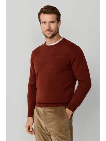 hackett ανδρικό μάλλινο πουλόβερ μονόχρωμο - hm7000075 σε προσφορά