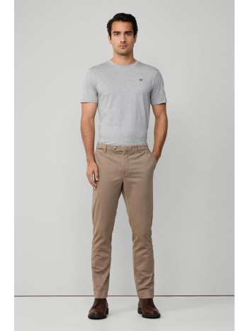 hackett ανδρικό παντελόνι chino μονόχρωμο slim fit  σε προσφορά