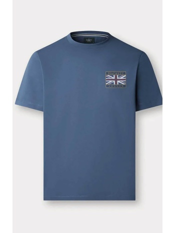 hackett ανδρικό t-shirt με λογότυπο classic fit - hm5000021 σε προσφορά