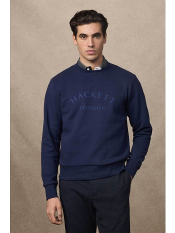 hackett ανδρική μπλούζα φούτερ με λογότυπο classic fit  σε προσφορά