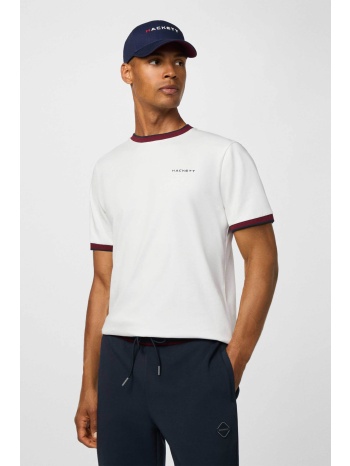 hackett ανδρικό t-shirt με λογότυπο classic fit - hm5000036