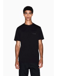 armani exchange ανδρικό t-shirt με λογότυπο - xm001281af10361 μαύρο