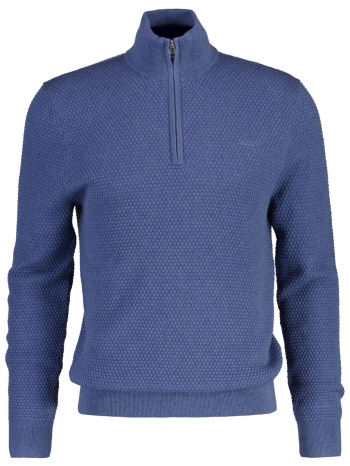 gant ανδρικό πουλόβερ textured με κεντημένο λογότυπο και σε προσφορά