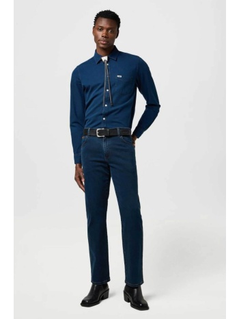 wrangler® ανδρικό τζιν παντελόνι πεντάτσεπο regular