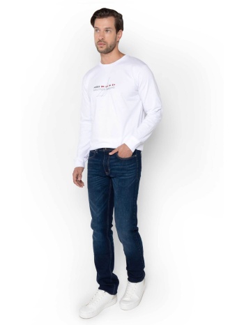 nautica ανδρικό τζιν παντελόνι πεντάτσεπο straight fit  σε προσφορά