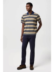 wrangler® ανδρικό chino παντελόνι regular straight fit - 112371030 μπλε σκούρο