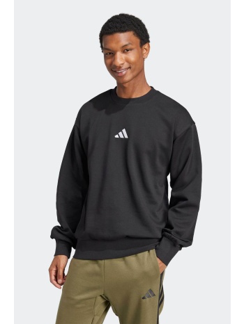 adidas ανδρική μπλούζα φούτερ regular fit `essentials feel
