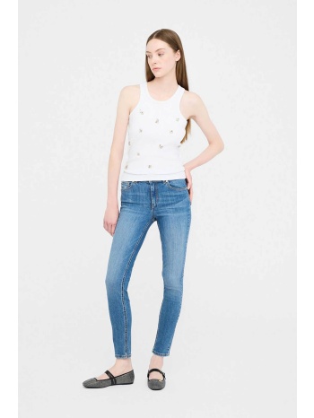 liu jo γυναικείo τζιν παντελόνι skinny fit - uf5013d0236 σε προσφορά