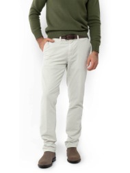the bostonians ανδρικό chino παντελόνι κοτλέ regular fit - cn252601 εκρού