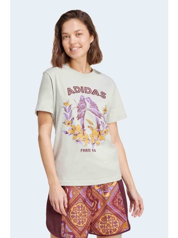 adidas γυναικείο t-shirt loose fit `x farm rio` - jv8610 σε προσφορά